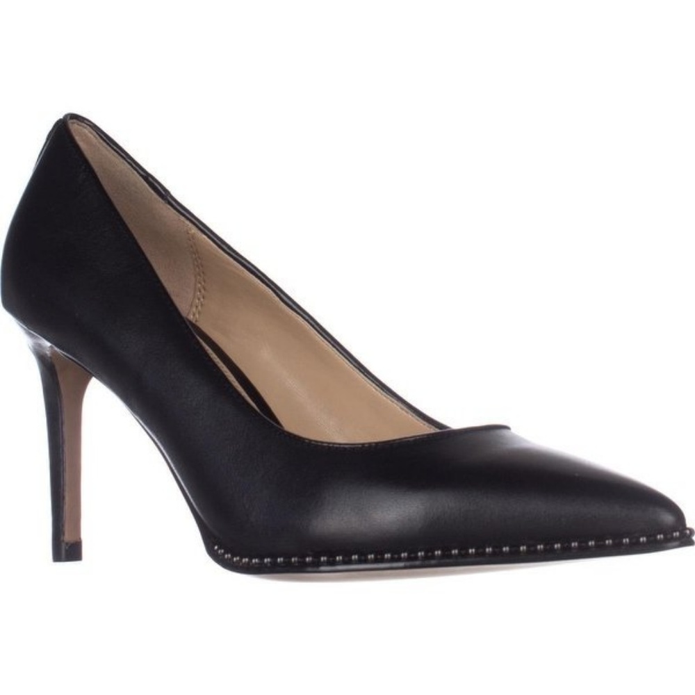 COACH Women's Black Vonna Pointed-toe Pumps